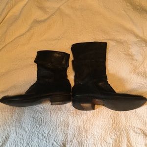 Black Fiorentini + Baker Boots